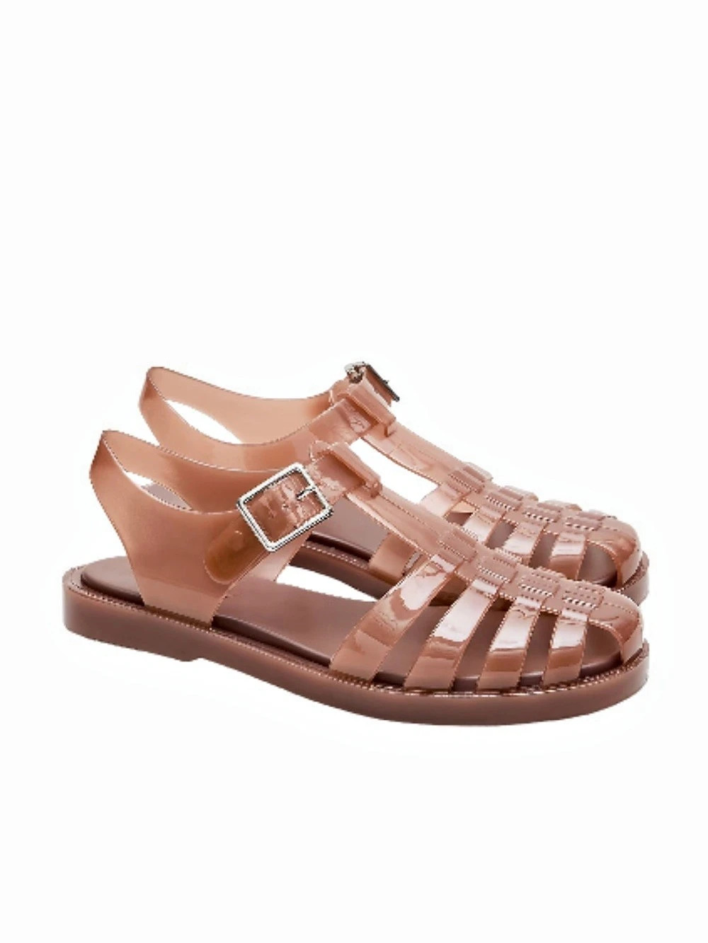 J.Crew Fisherman Jelly Sandals Tan Nude 9 NWT best seller